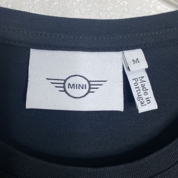 MINI COOPER Men’s Black 100% Cotton Round Neck T Shirt Size M. NWOT - Picture 2 of 4